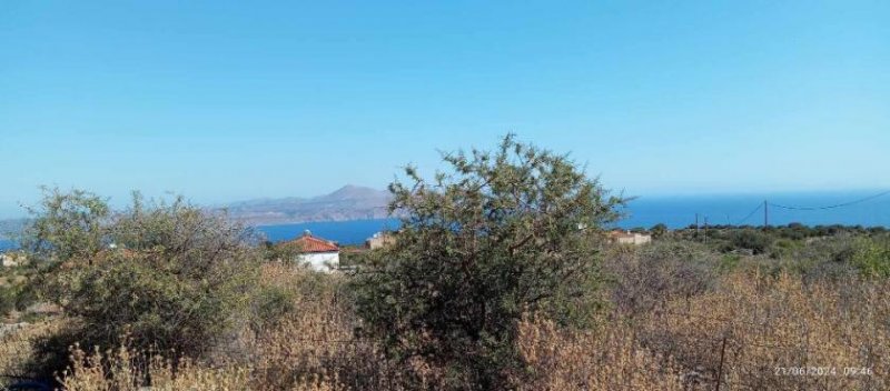 Kokkino Chorio Kreta, Kokkino Chorio: Grundstück mit uneingeschränktem Meerblick zu verkaufen Grundstück kaufen